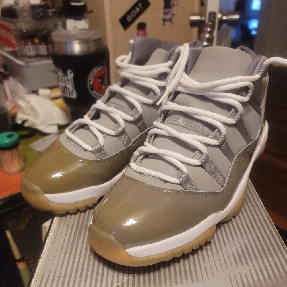 Air jordan  11 retro 2001 release cool grey mens size 12.5 complete. - Picture 2 of 16